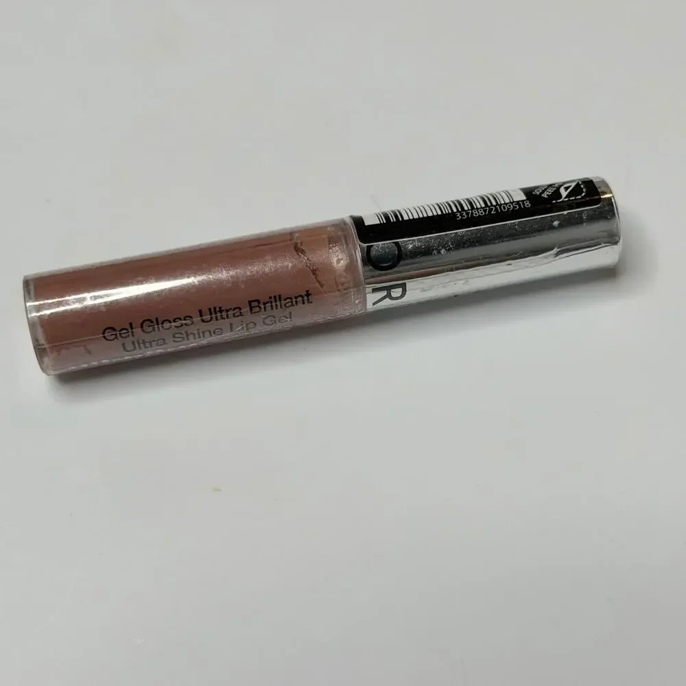 Sephora Ultra Shine Lip Gel Gloss 04 Perfect Nude Travel .1 oz 2.9g Sealed New